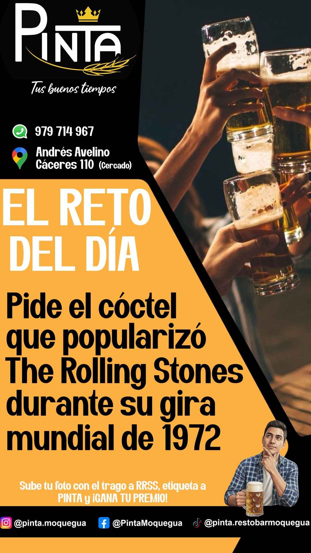 Enfrenta el reto diario de PINTA y gana un gran premio